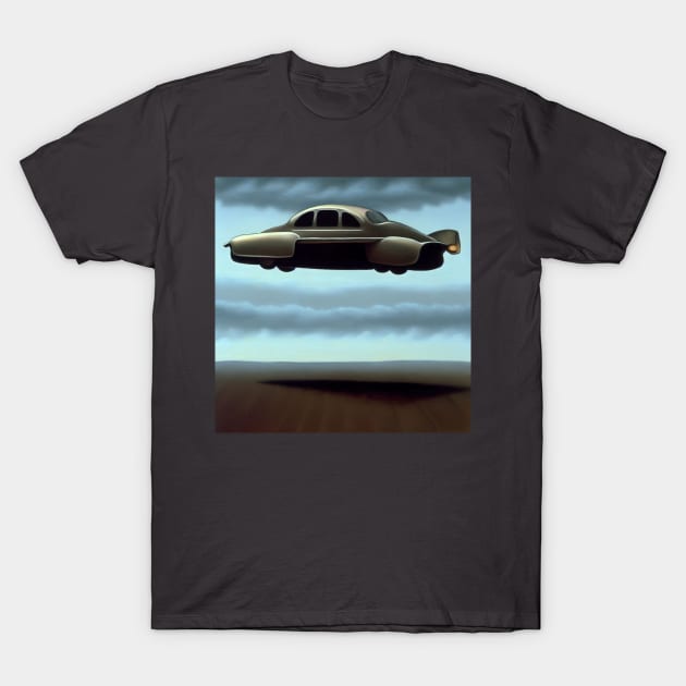 Flying automobile T-Shirt by Donkeh23